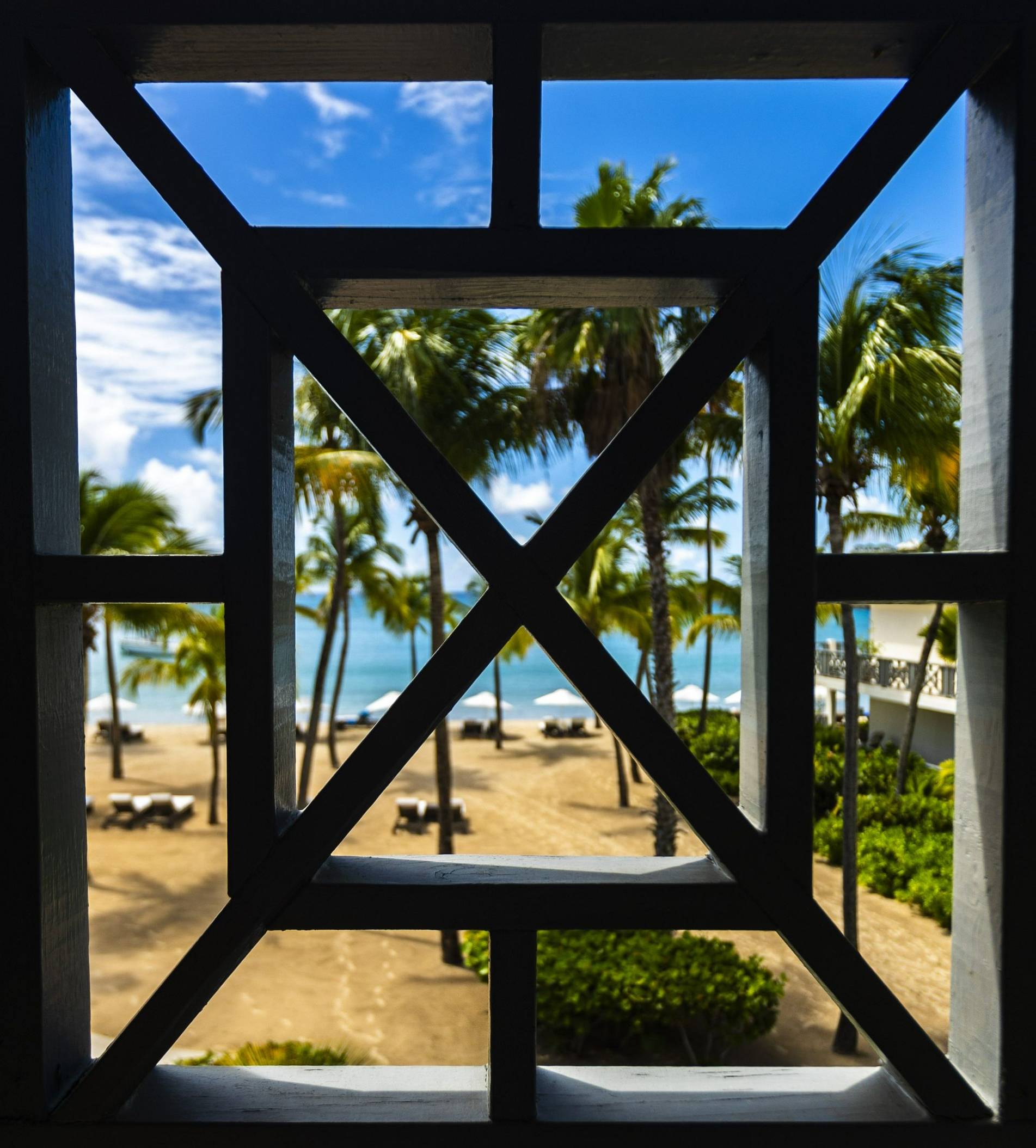Carlisle Bay window with view